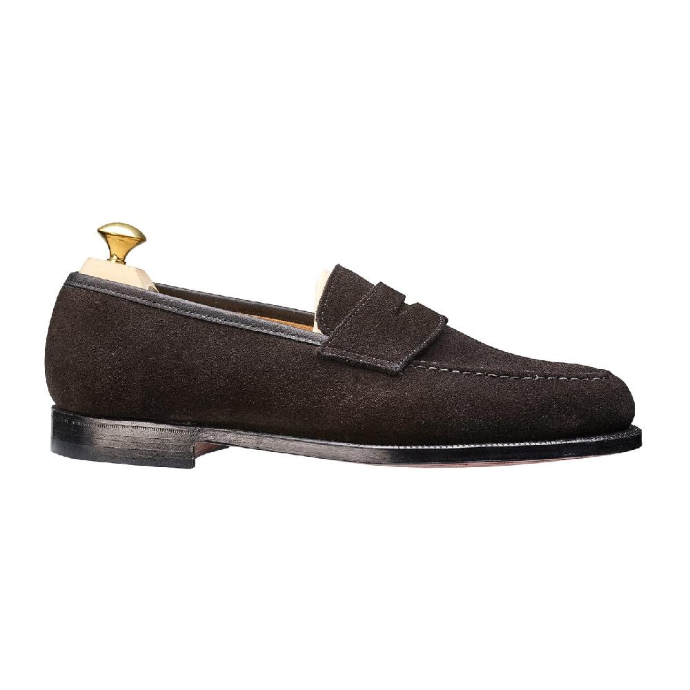 Crockett & Jones Boston Black Suede