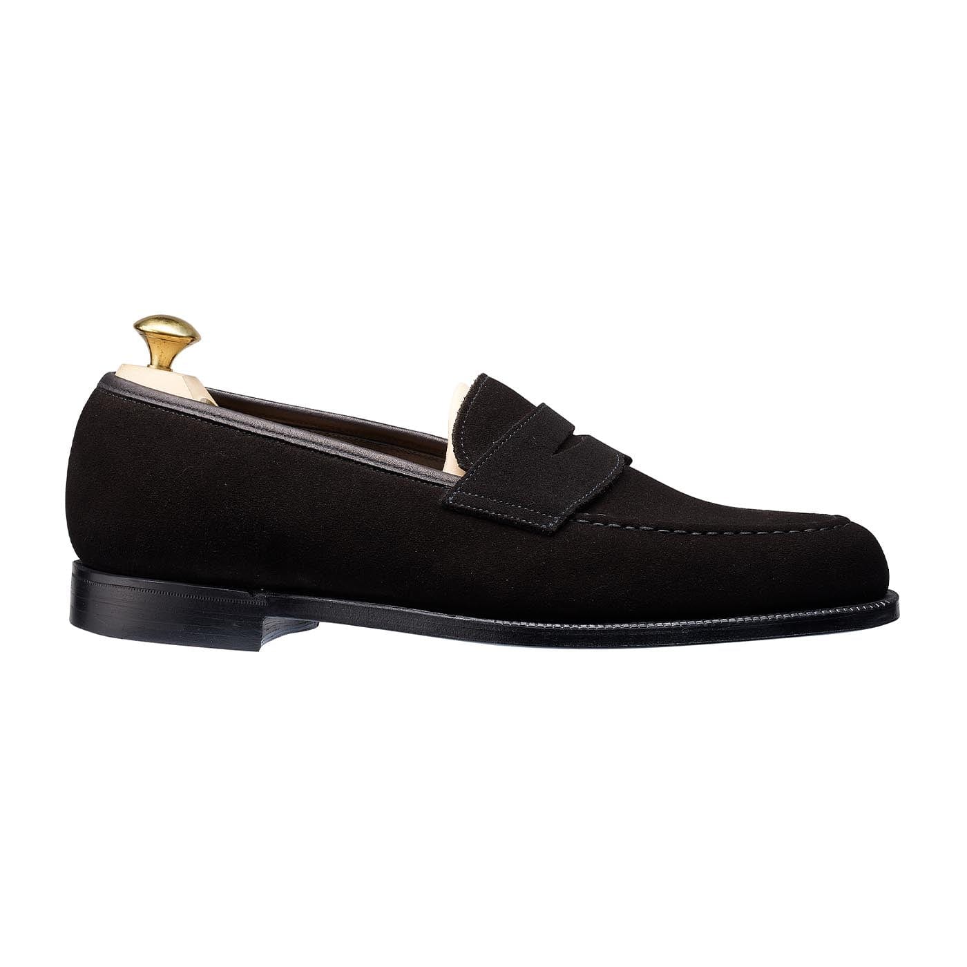 Crockett & Jones Boston Black Suede