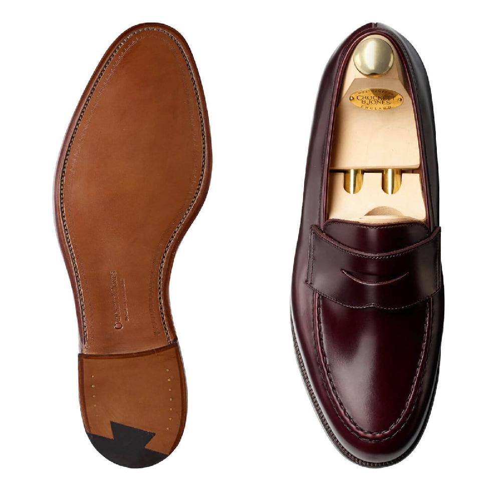 Crockett & Jones Boston Burgundy Cavalry Calf