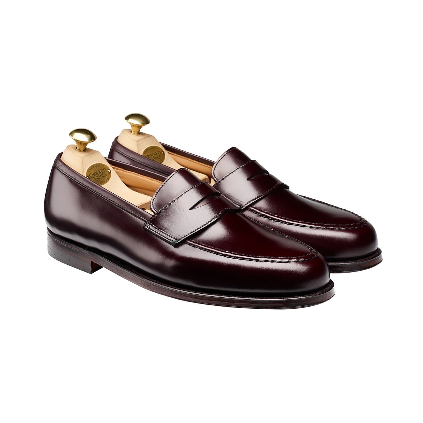crockett & jones Boston Burgundy Cavalry Calf