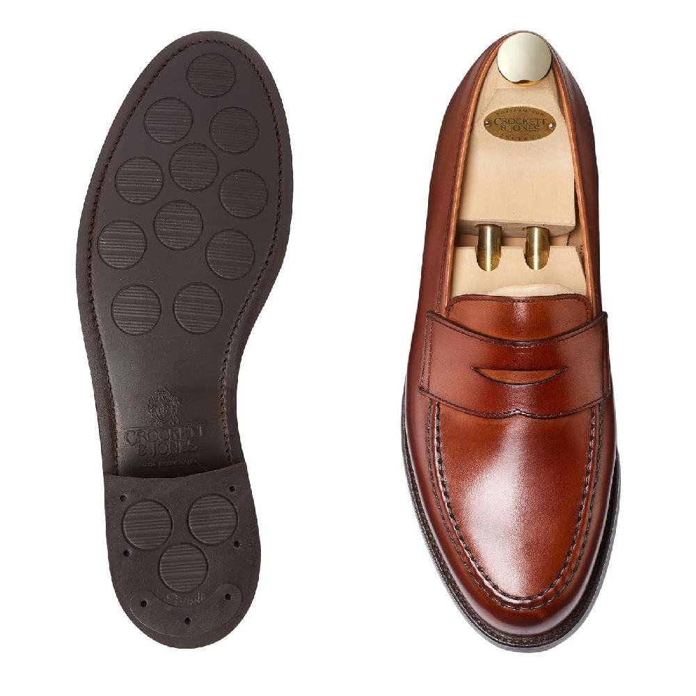 Crockett & Jones Boston Chestnut Burnished Calf