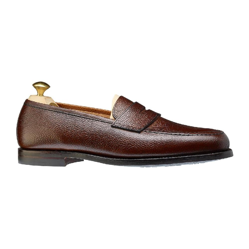 Crockett & Jones Boston Dark Brown Scotch Grain