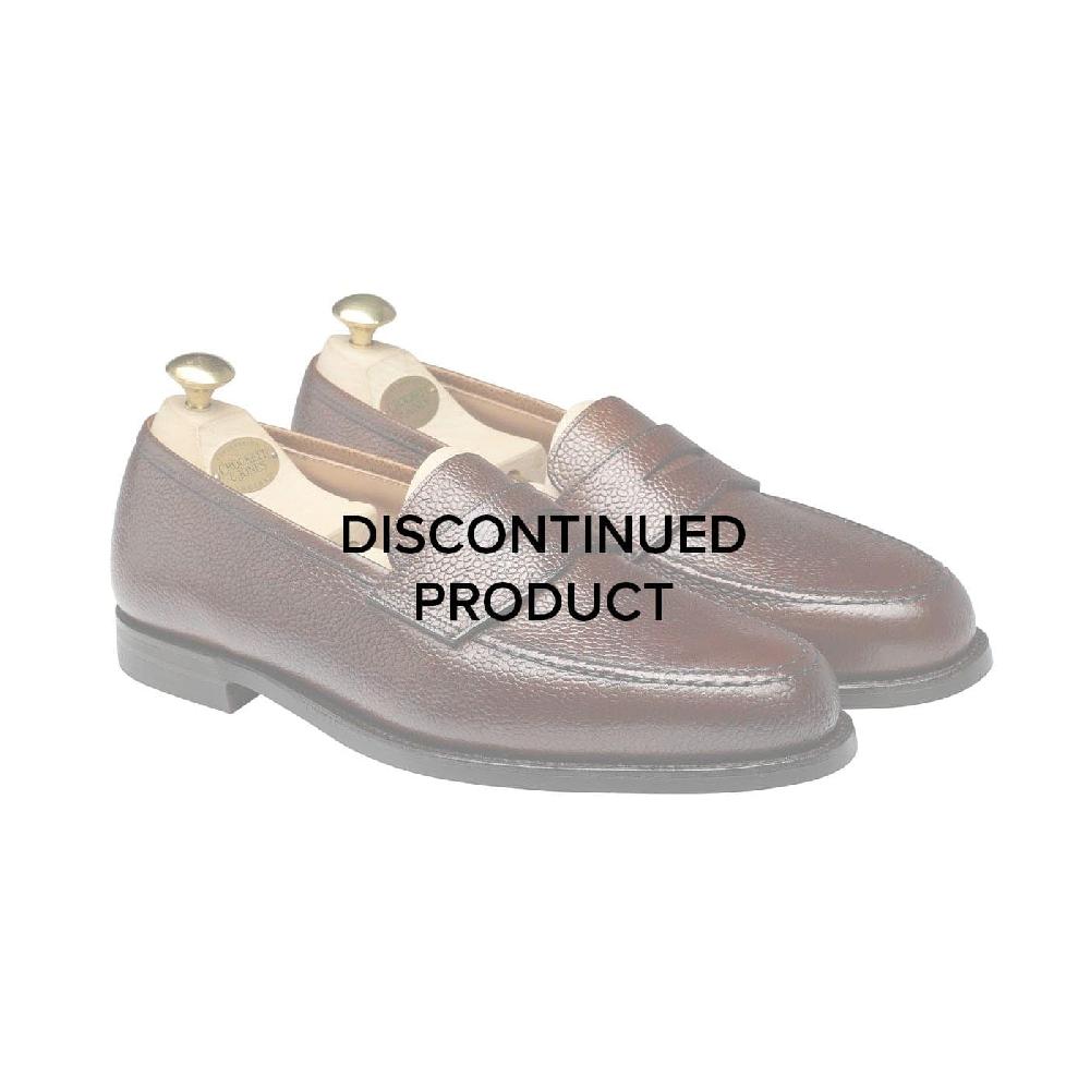 crockett & jones Boston Dark Brown Scotch Grain