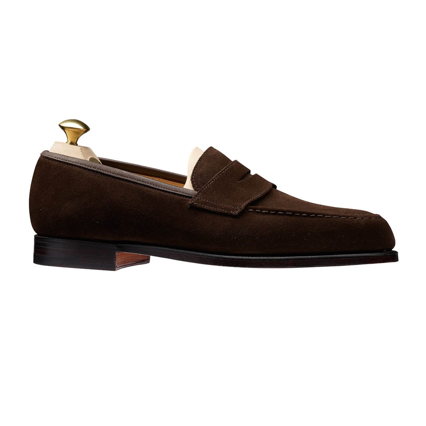 crockett & Jones Boston Dark Brown Suede