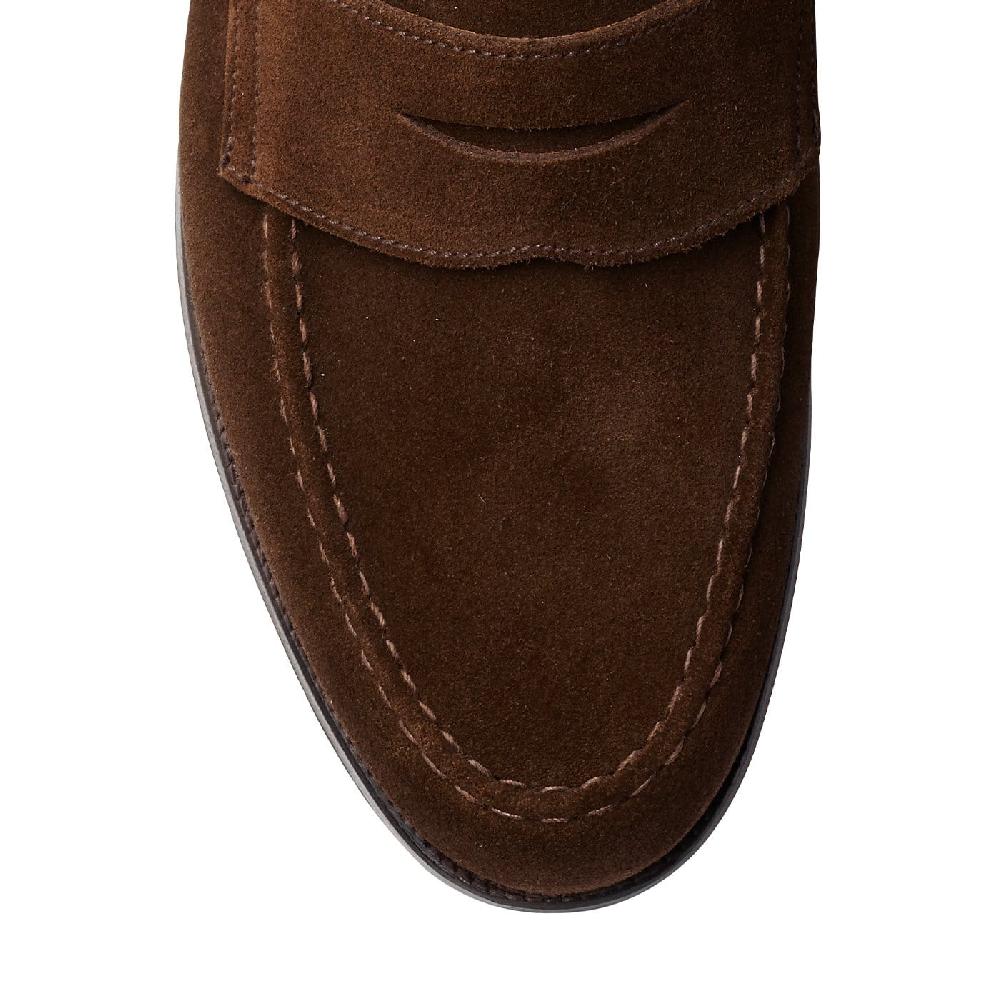 crockett & Jones Boston Dark Brown Suede