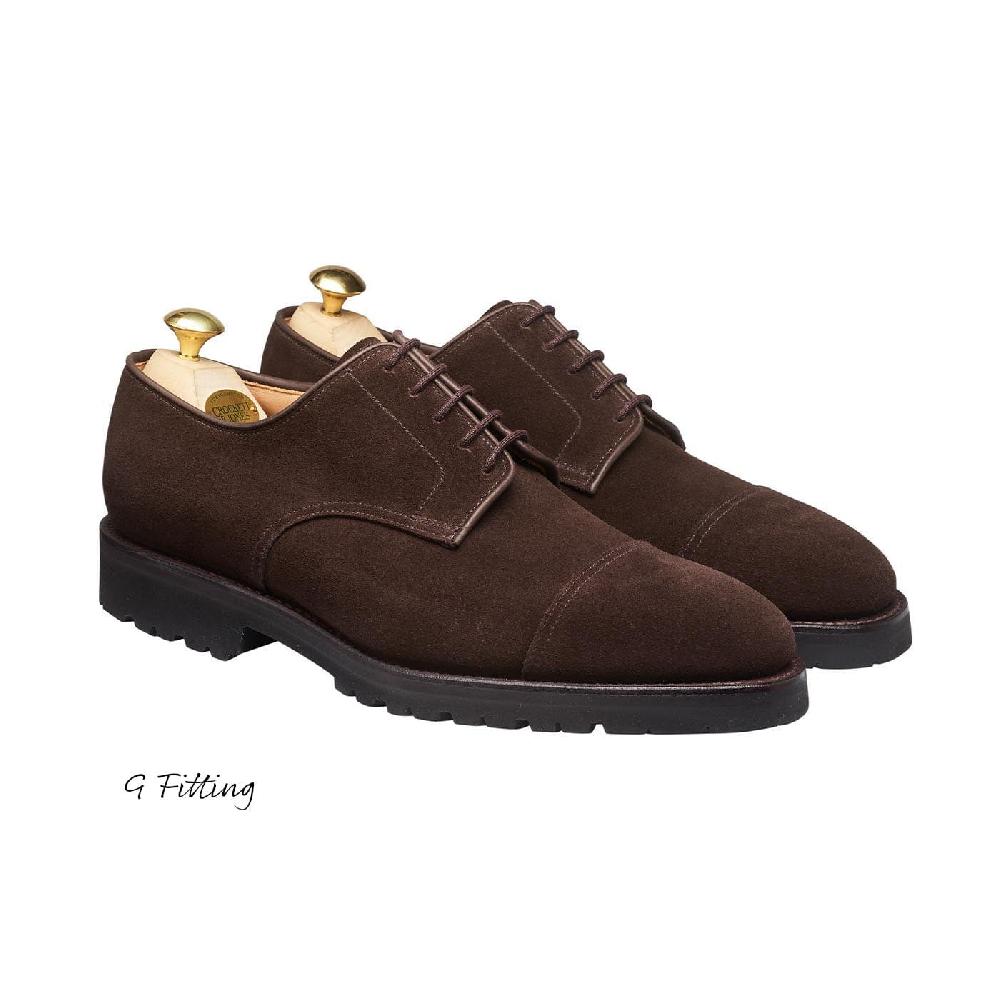 crockett & jones Bradford Dark Oak Suede