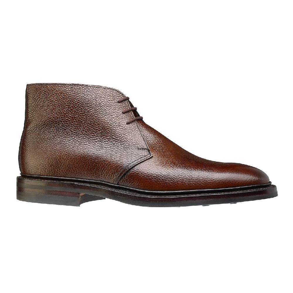 Crockett & Jones Brecon Dark Brown Scotch Grain