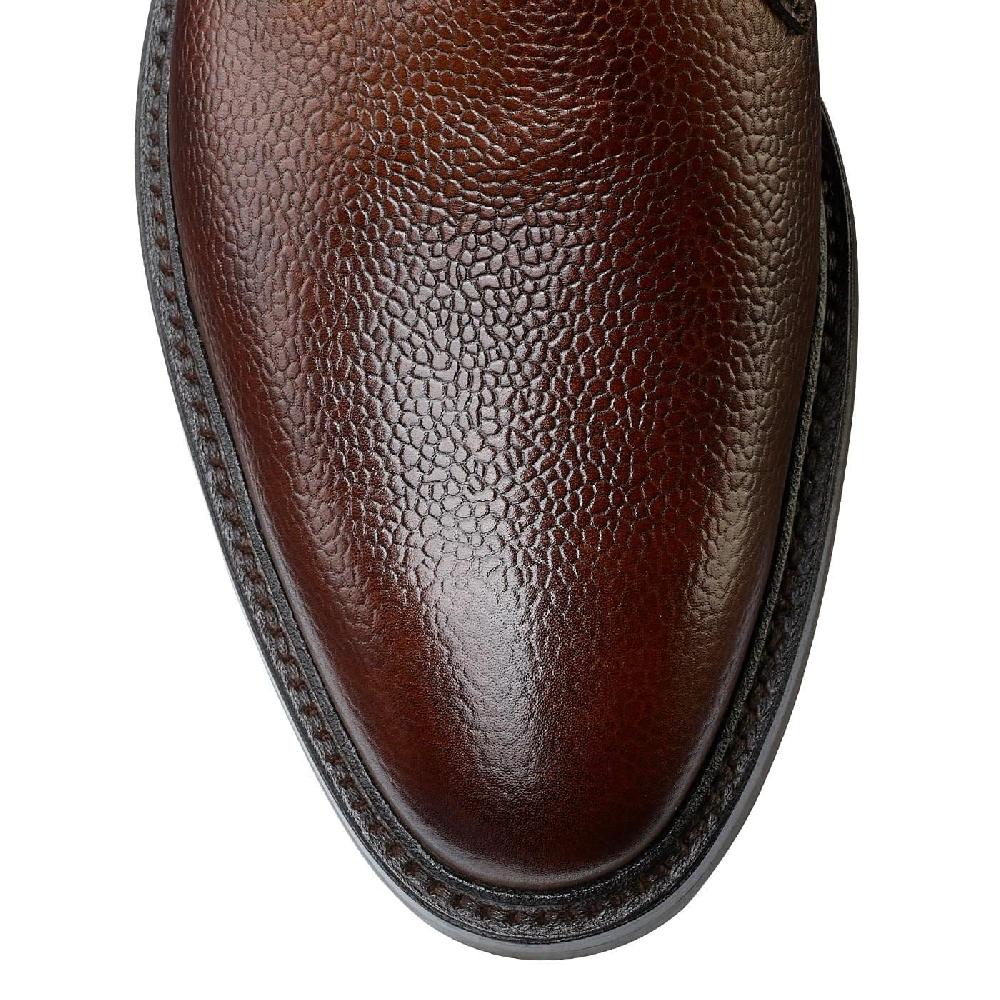 Crockett & Jones Brecon Dark Brown Scotch Grain