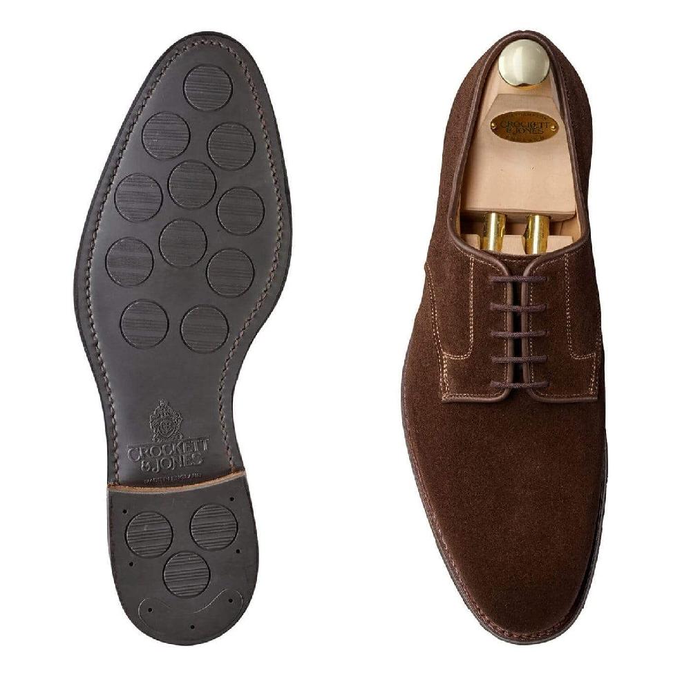 Crockett & Jones Bristol 3 Dark Brown Suede