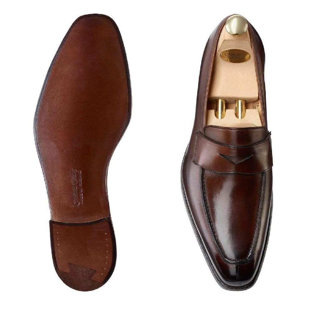 Crockett & Jones Bury 2 Dark Brown Antique Calf