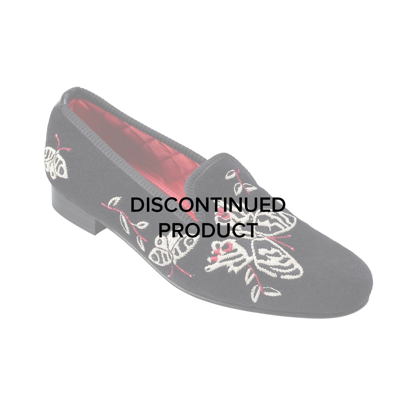 crockett & jones Butterflies Black Velvet