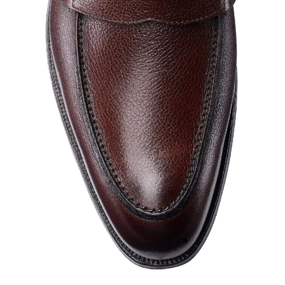 Crockett & Jones Cadogan Dark Brown Pebble Grain