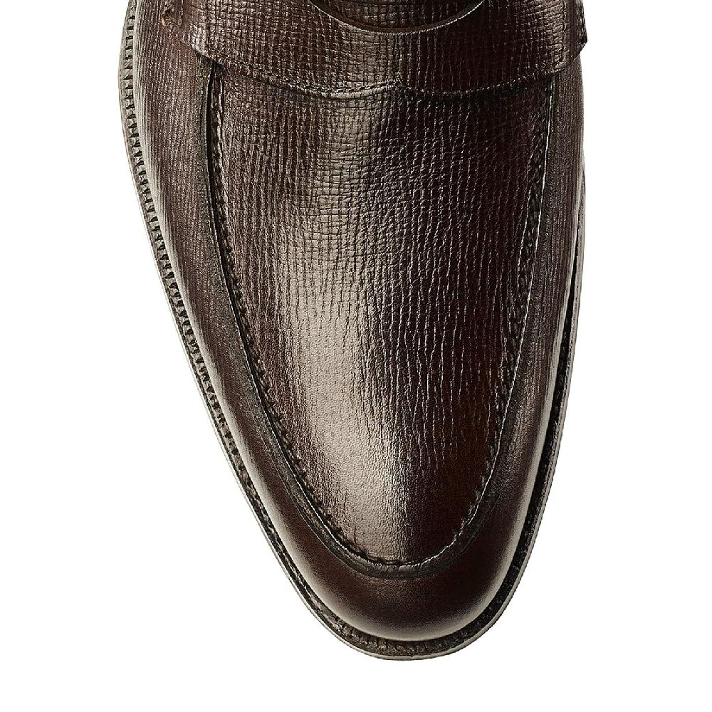 Crockett & Jones Cadogan Dark Brown Willow Grain