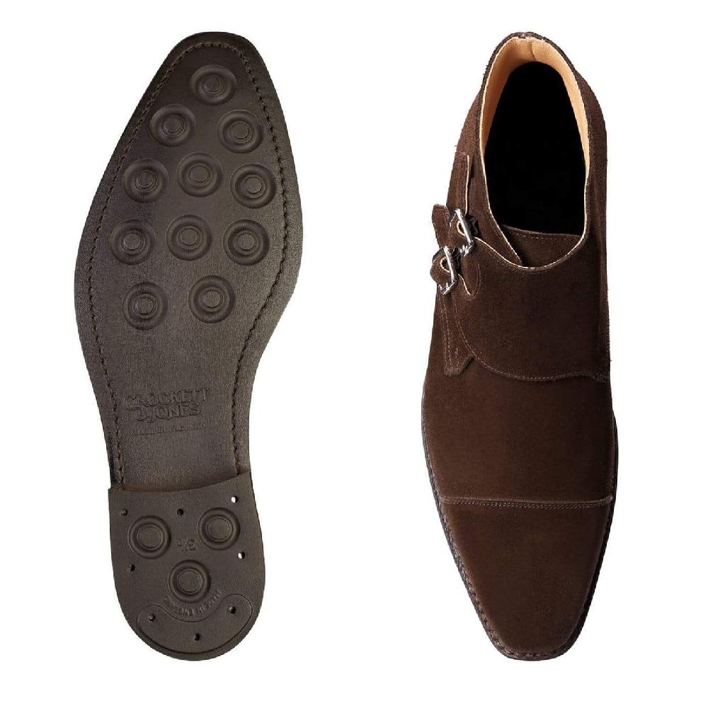 Crockett & Jones Camberley Dark Brown Suede