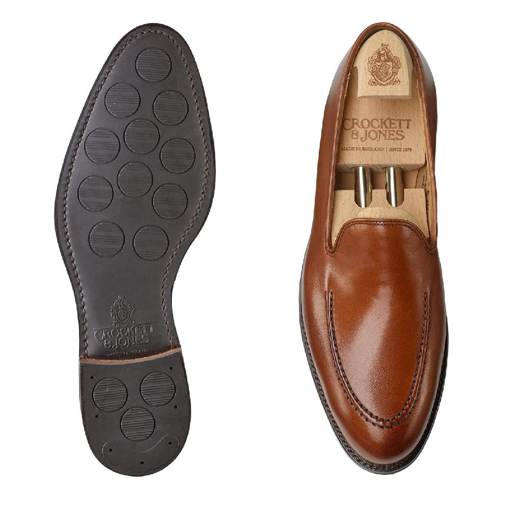 Crockett & Jones Camden Beechnut Burnished Calf