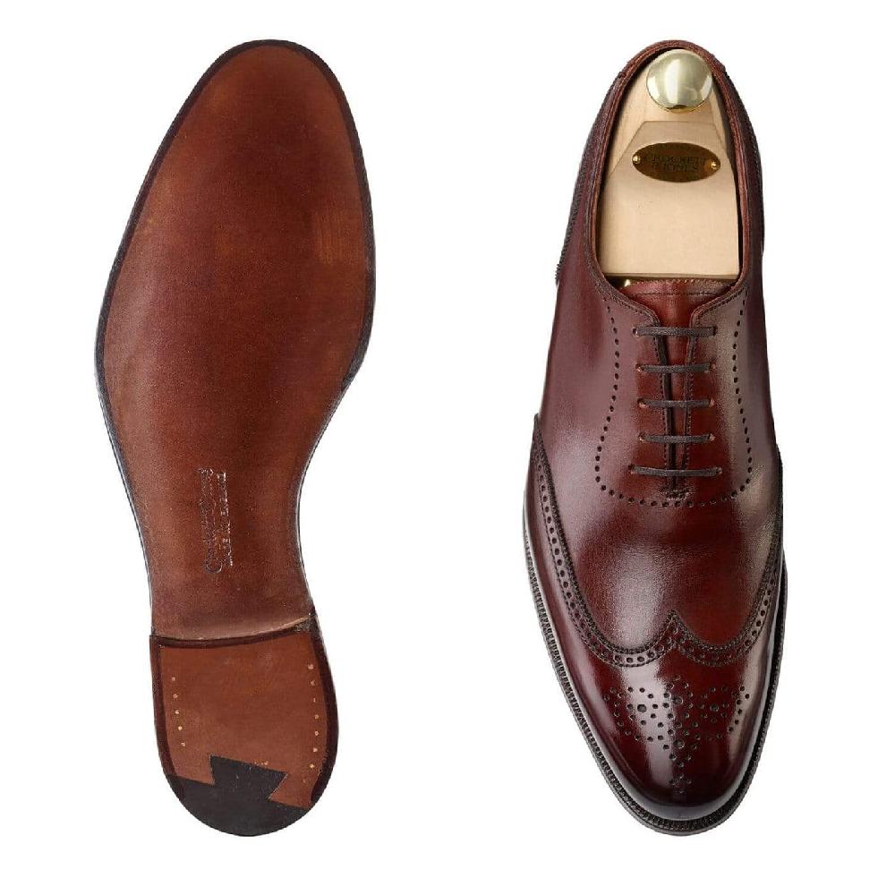 Crockett & Jones Canterbury Chestnut Antique Calf