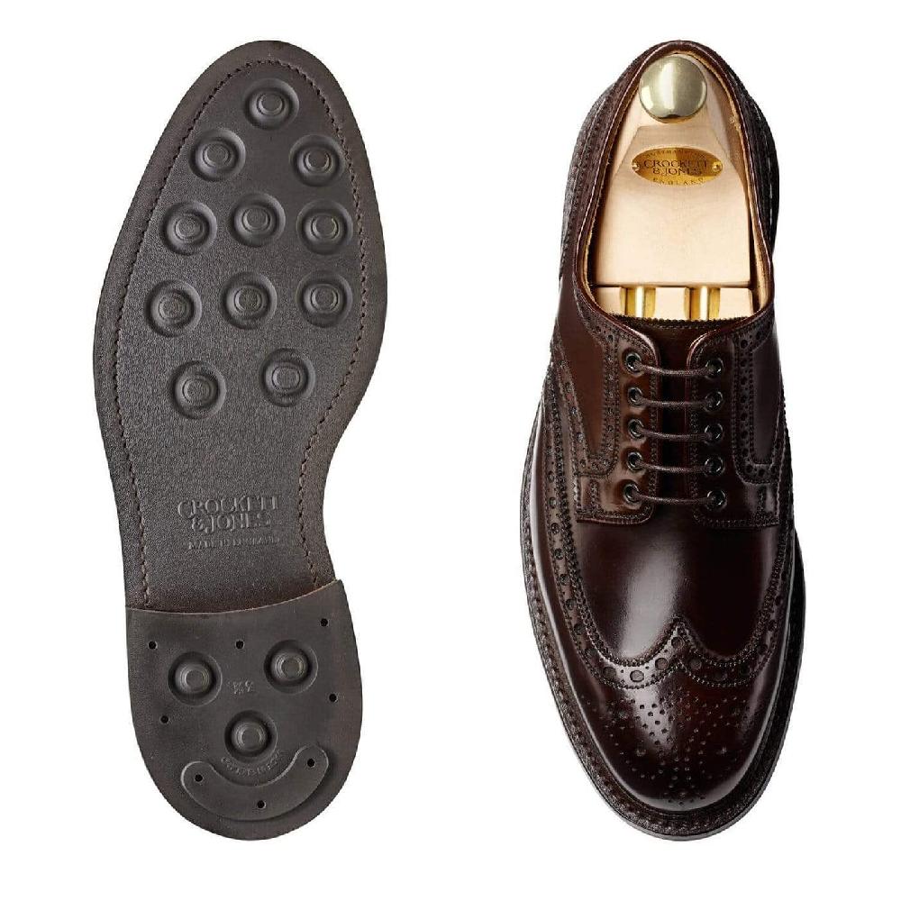 Crockett & Jones Cardigan 4 Dark Brown Cordovan