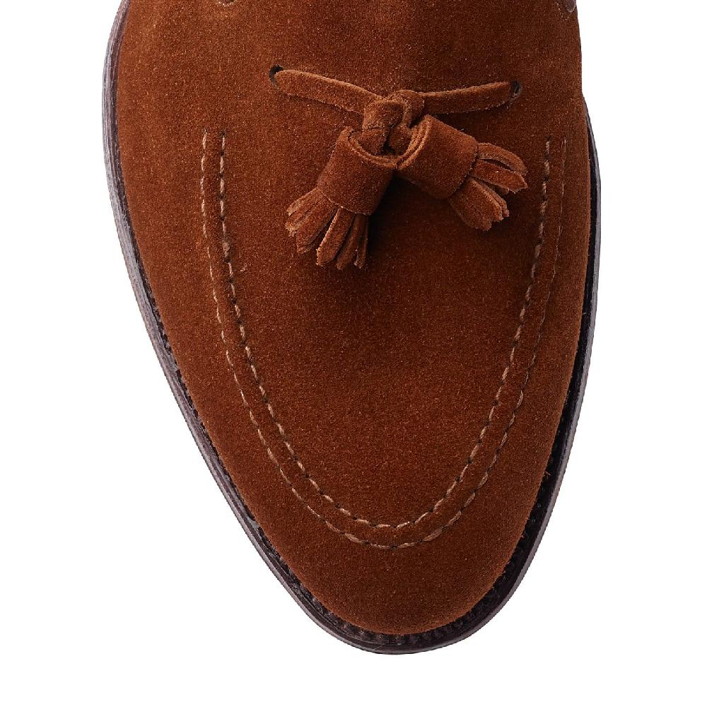 Crockett & Jones Carly Polo Brown Calf Suede