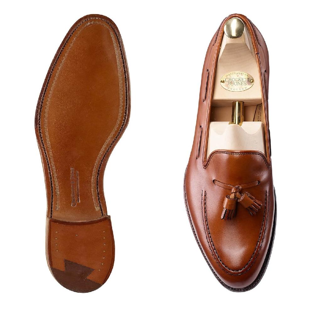 Crockett & Jones Carly Tan Burnished Calf