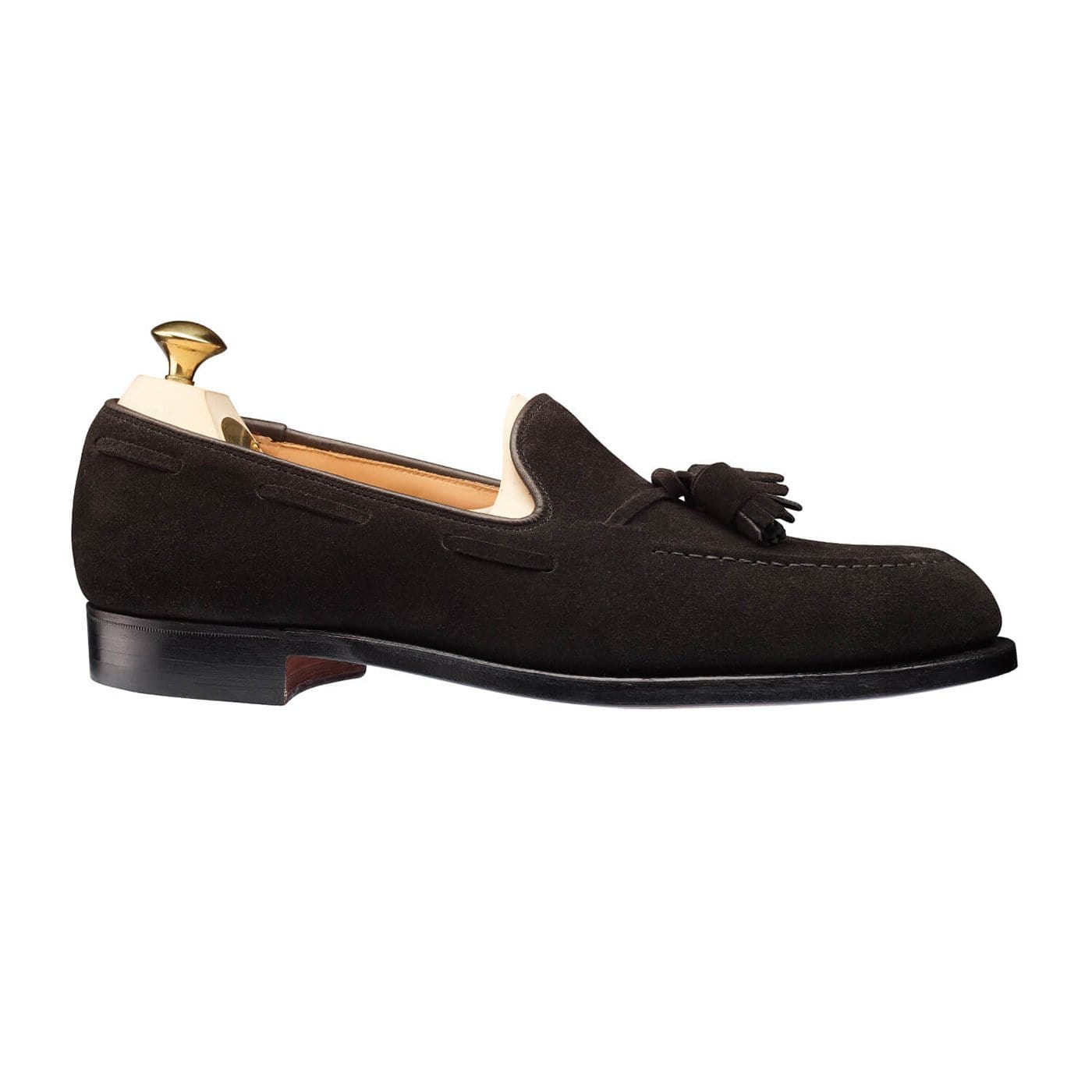 Crockett & Jones Cavendish Black Calf Suede