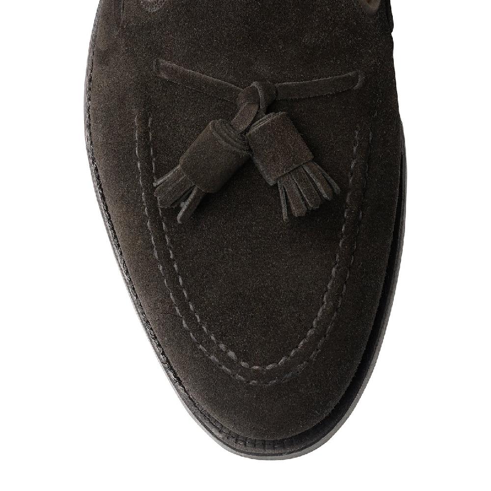 Crockett & Jones Cavendish Black Calf Suede