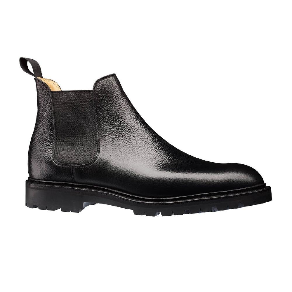 Crockett & Jones Chelsea 11 Black Scotch Grain