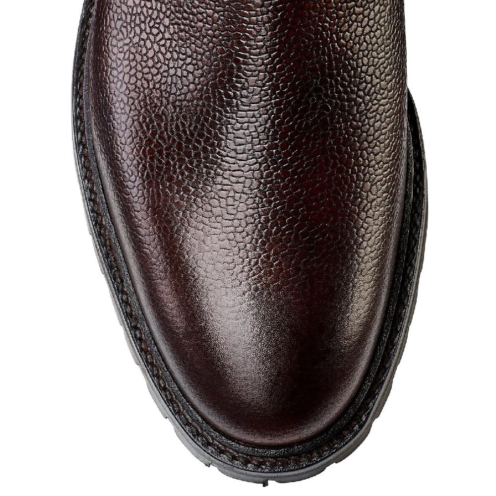 Crockett & Jones Chelsea 11 Dark Brown Scotch Grain