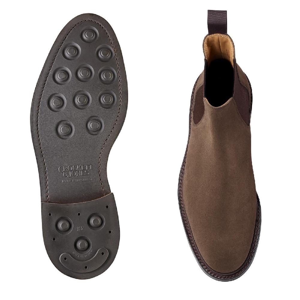 Crockett & Jones Chelsea 11 Slate Suede