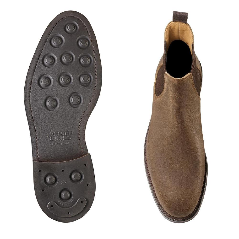 Crockett & Jones Chelsea 5 Natural Rough-Out Suede