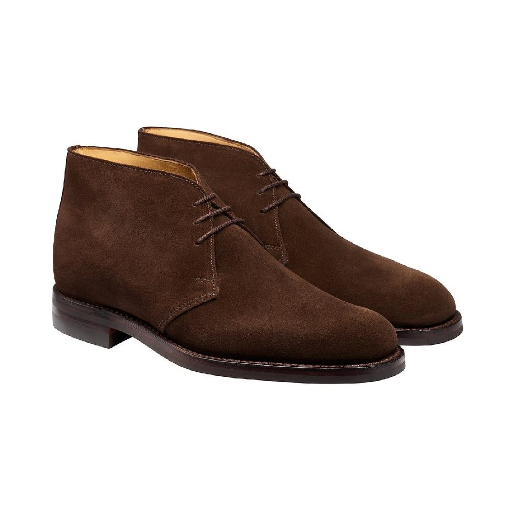 crockett & jones Chiltern Dark Brown Suede