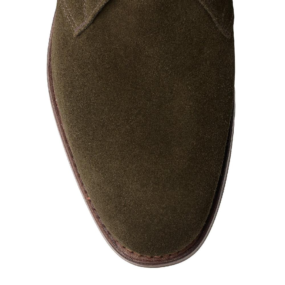 Crockett & Jones Chiltern Earth Green Suede