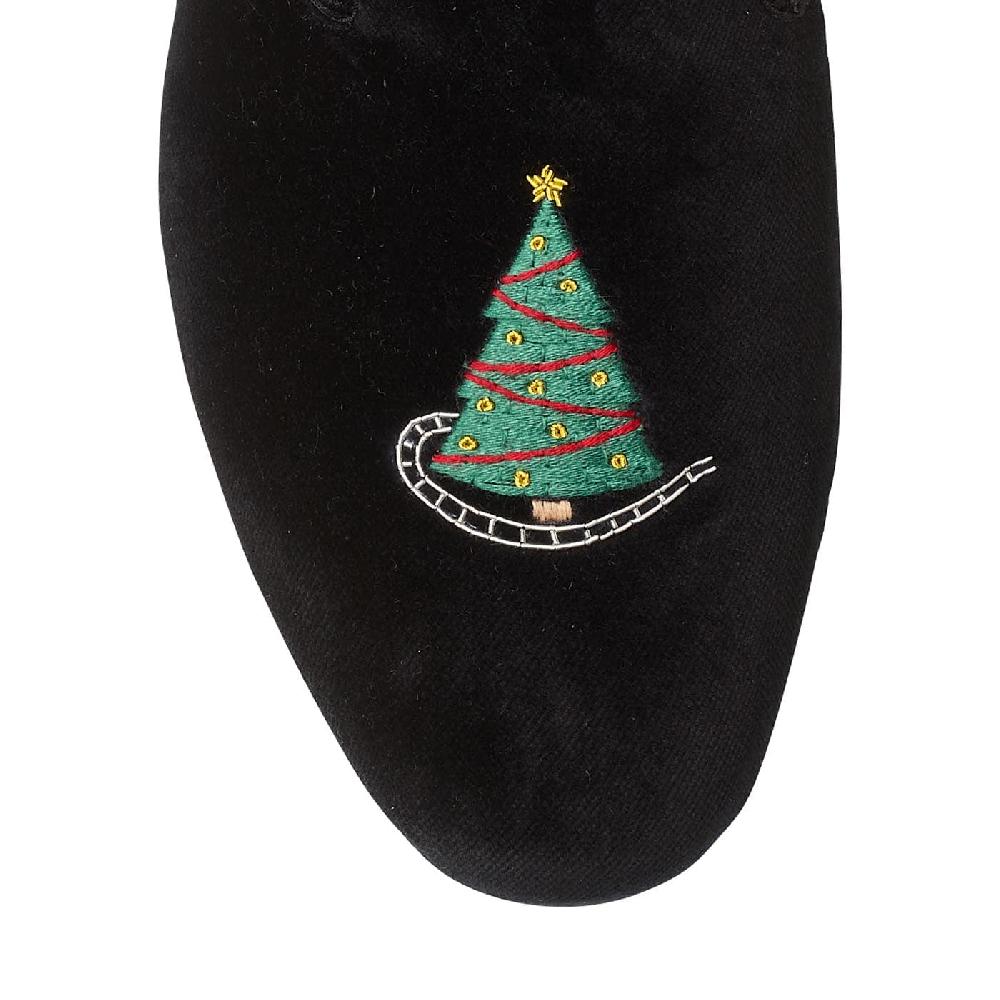 Crockett & Jones Christmas Tree Black Velvet