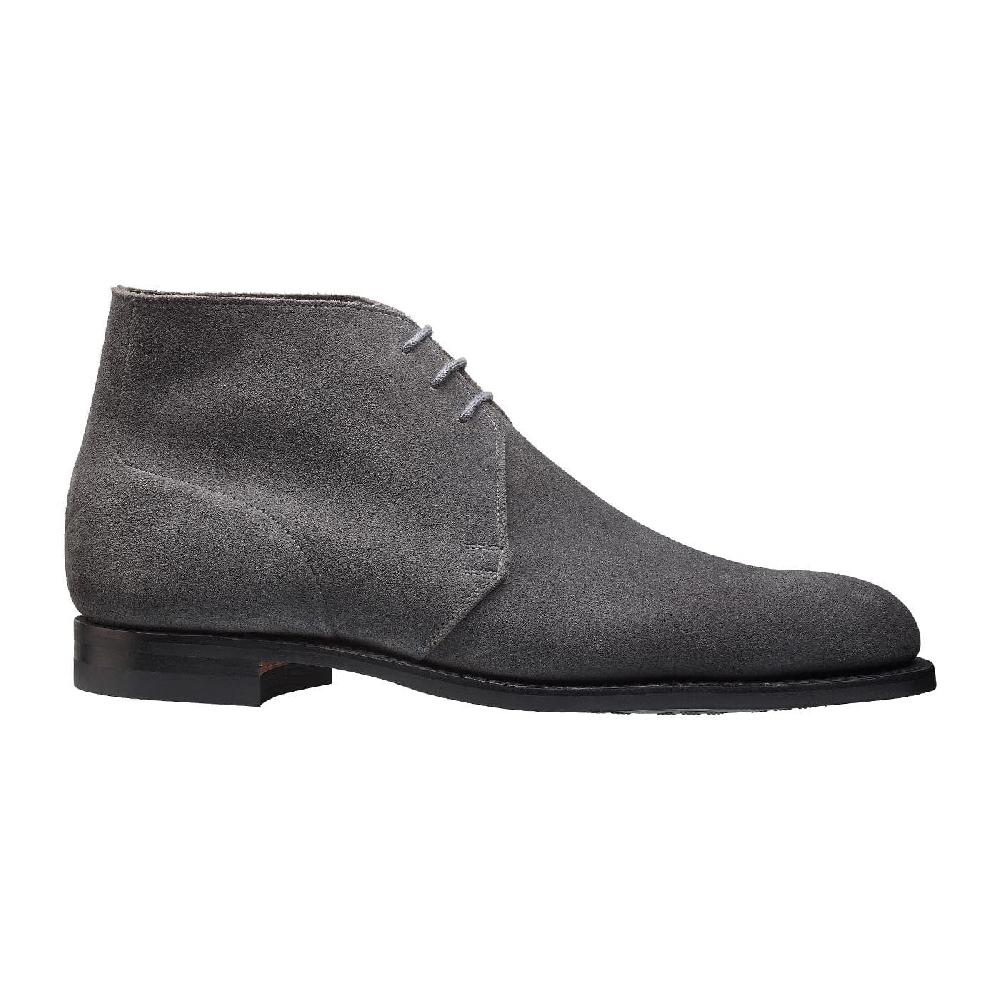 Crockett & Jones Chukka Shark Grey Suede