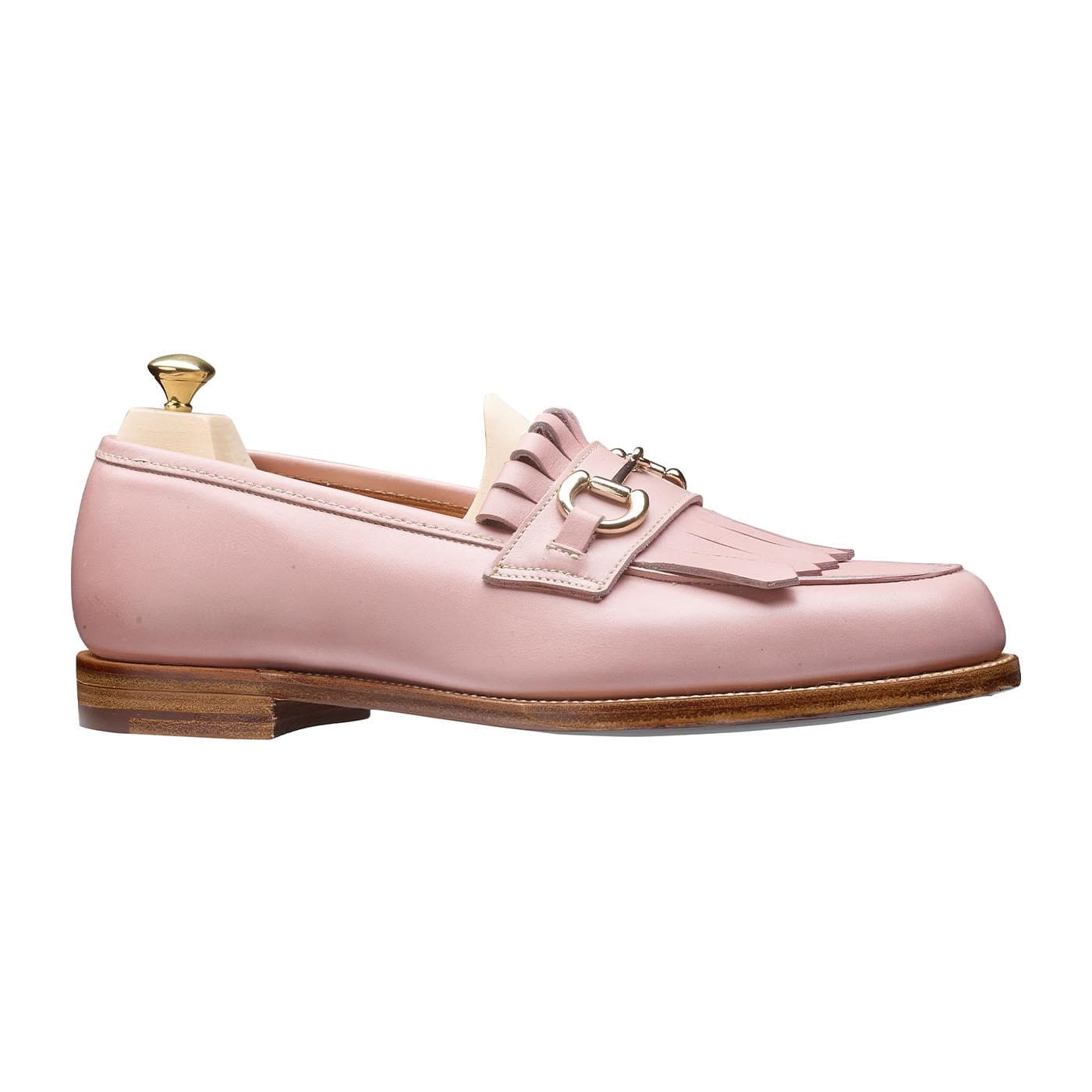 Crockett & Jones Clara Blush Pink Calf