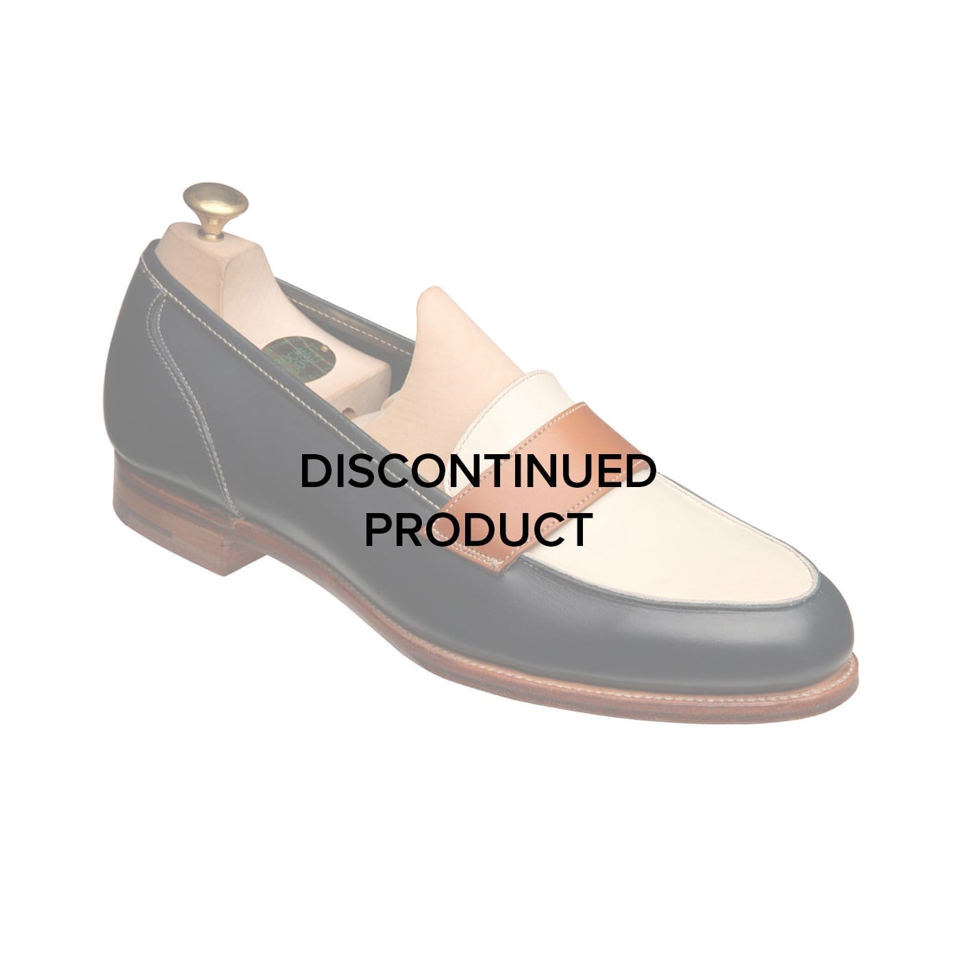 crockett & jones Clare Navy Burnished Calf