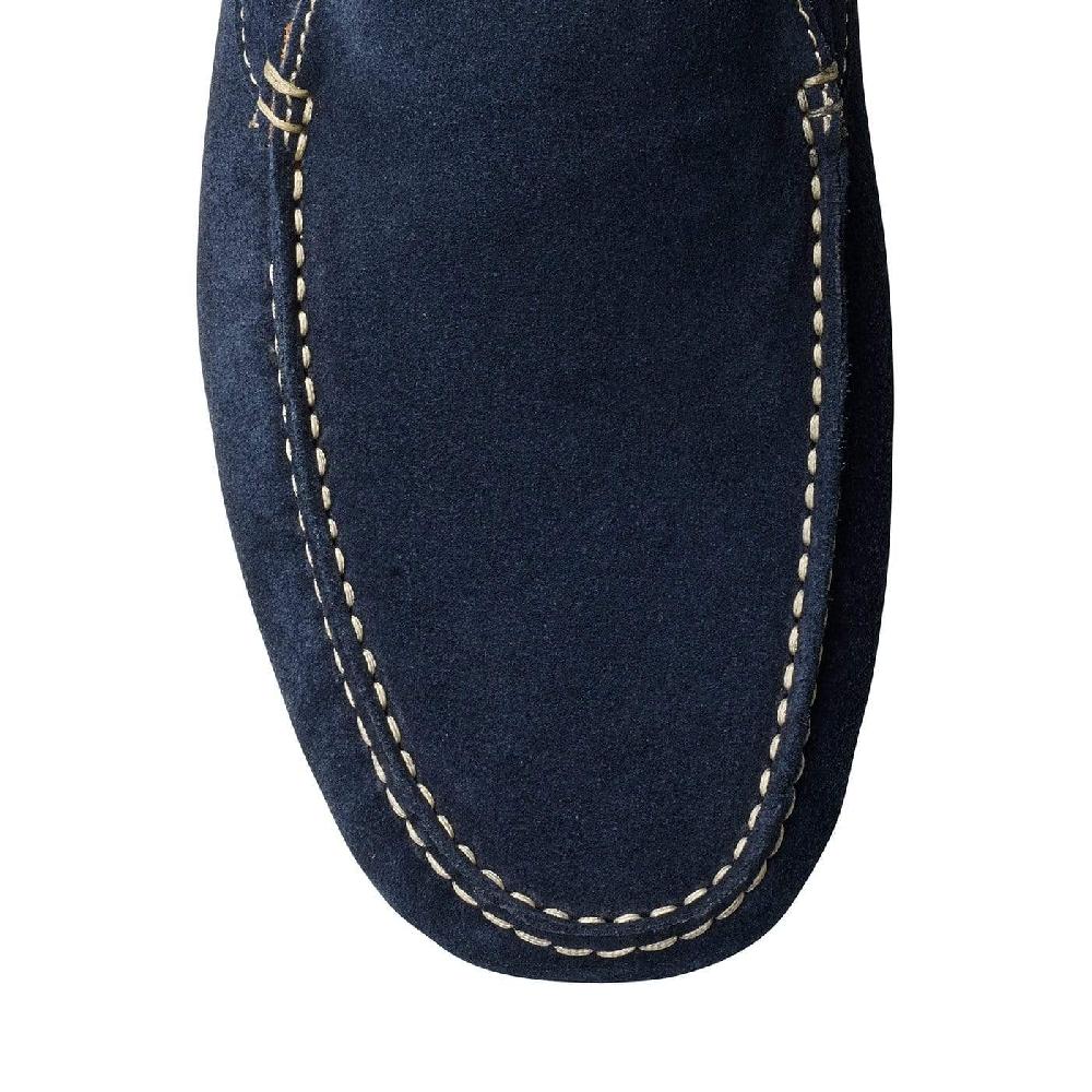 Crockett & Jones Como Navy Suede