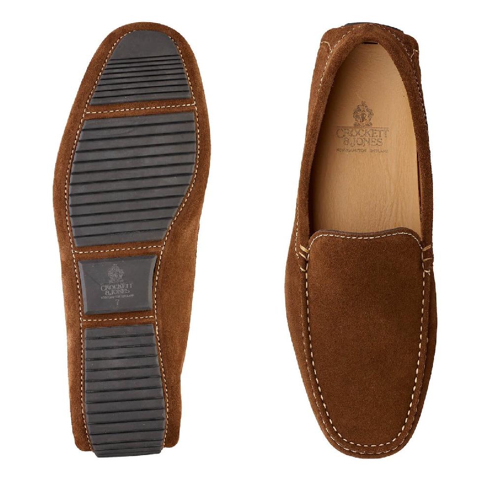 Crockett & Jones Como Snuff Suede