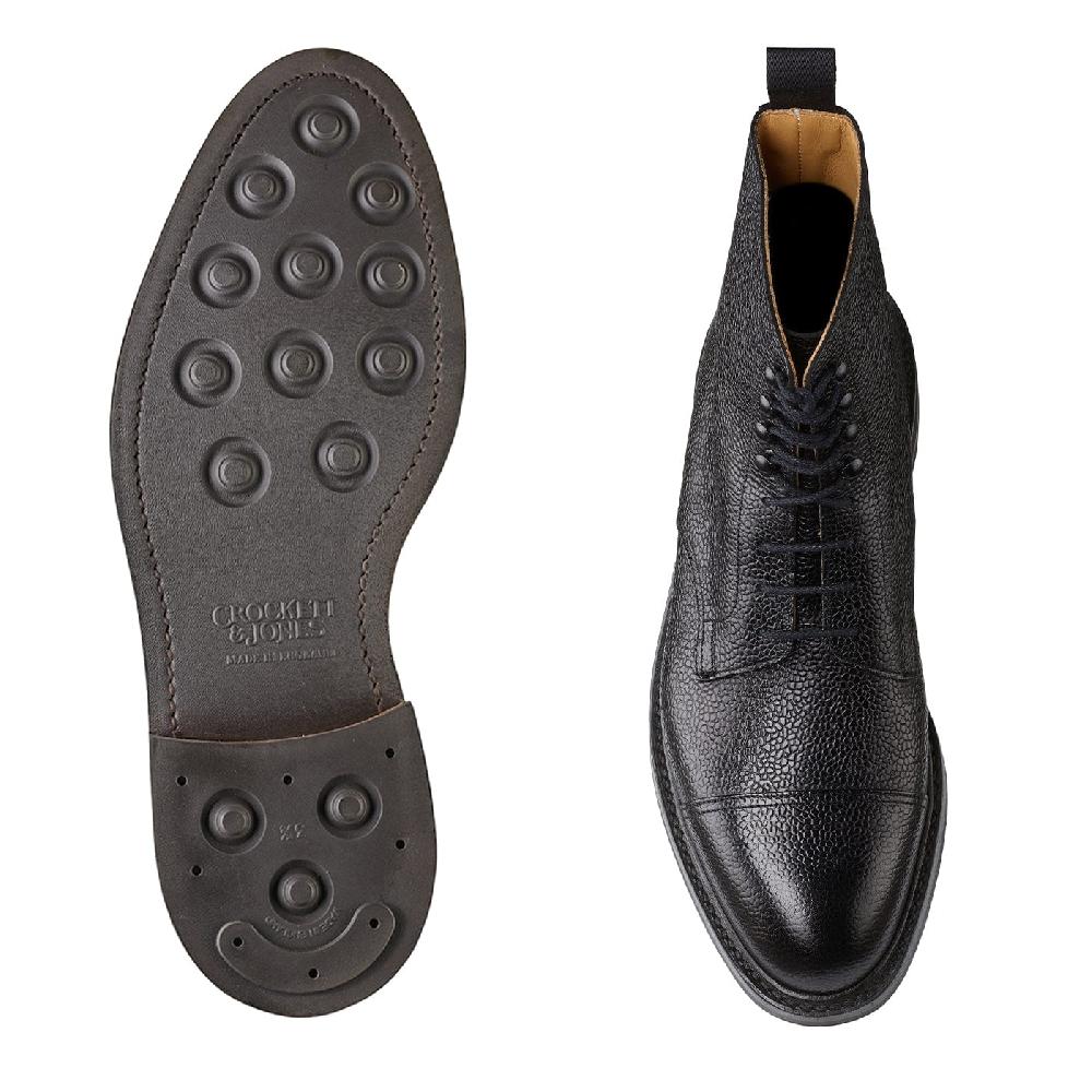 Crockett & Jones Coniston Black Scotch Grain