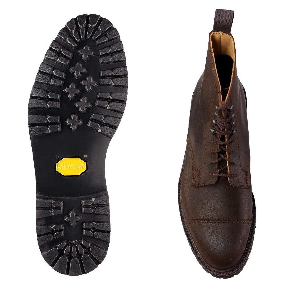 Crockett & Jones Coniston Dark Brown Rough-Out Suede