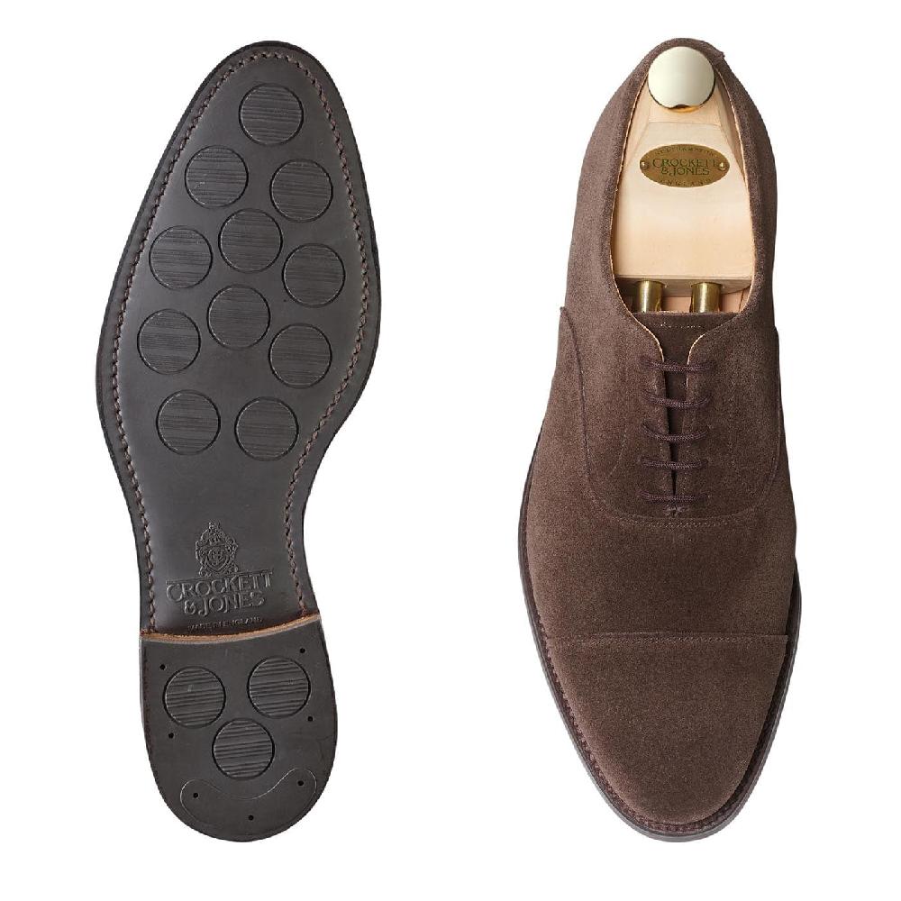 Crockett & Jones Connaught 2 Dark Oak Suede