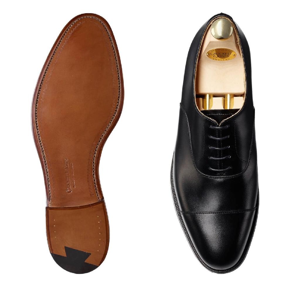Crockett & Jones Connaught Black Calf
