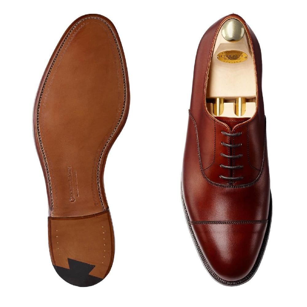 Crockett & Jones Connaught Chestnut Burnished Calf