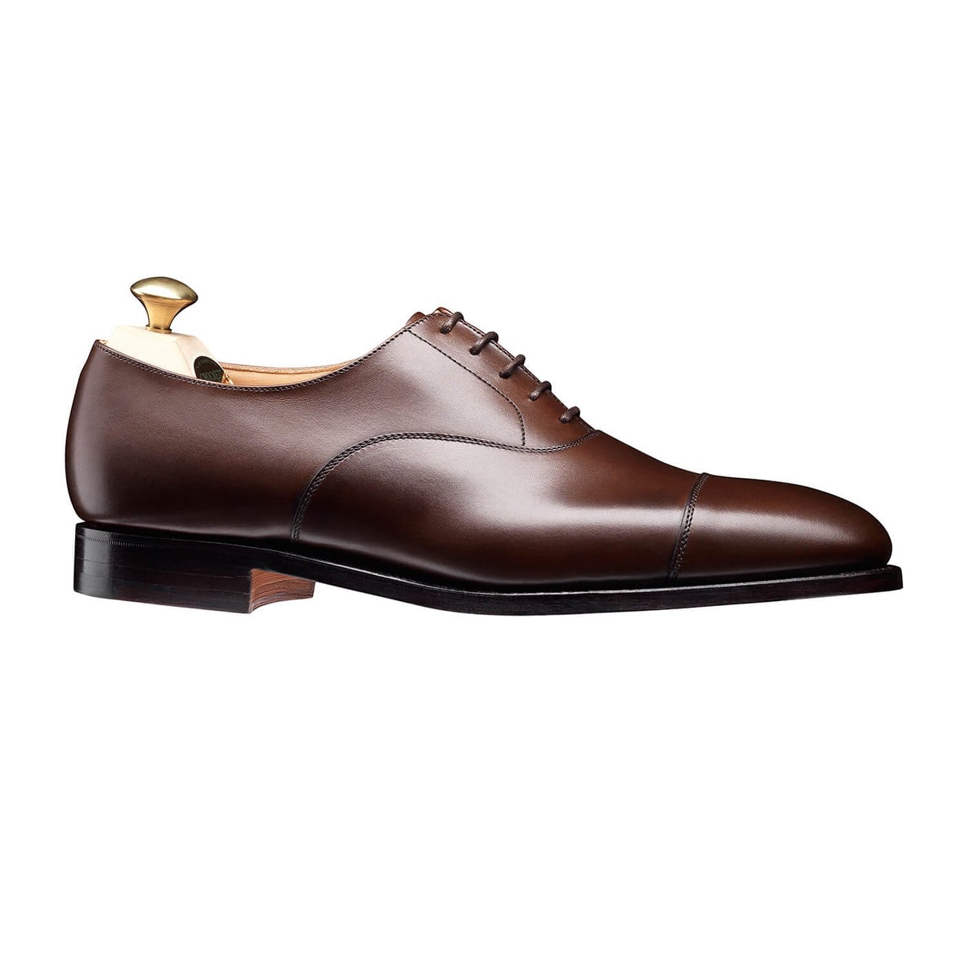 Crockett & Jones Connaught Dark Brown Burnished Calf