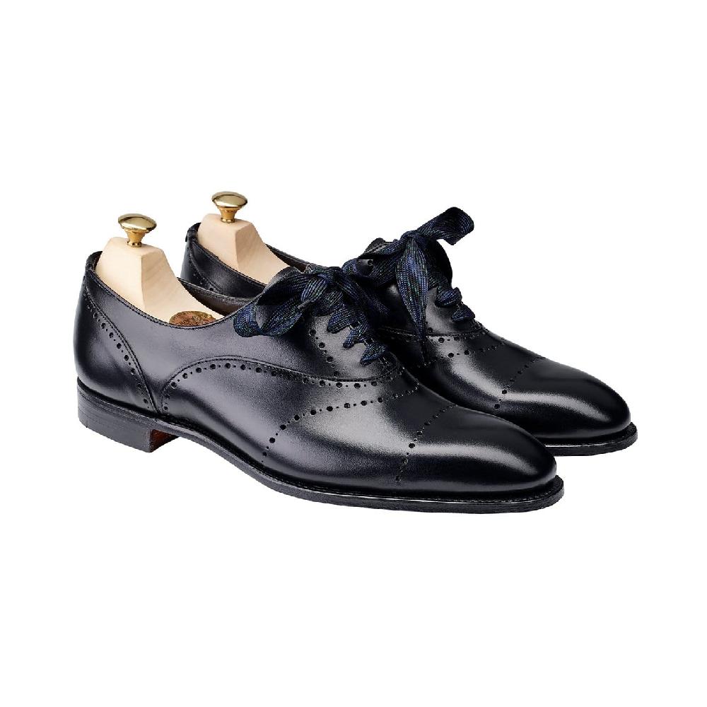 crockett & jones Cora Black Calf
