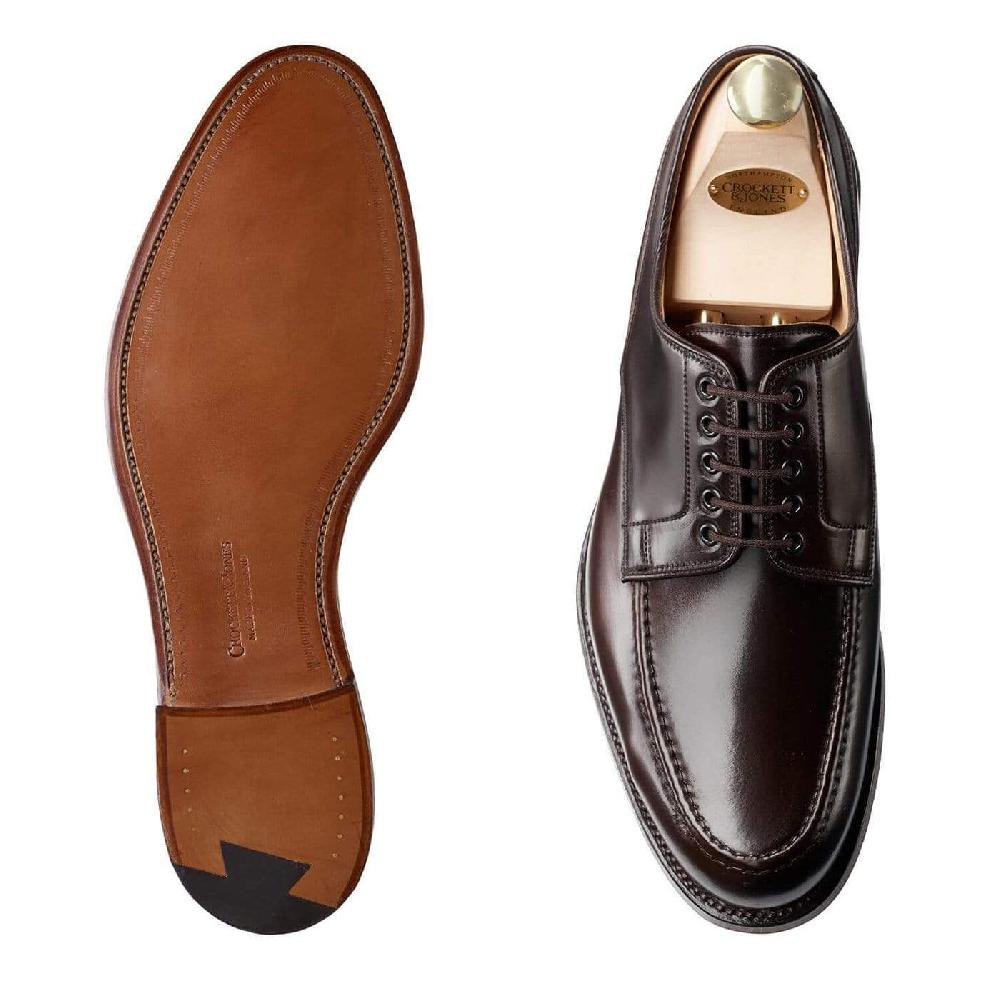 Crockett & Jones Cork Dark Brown Cordovan