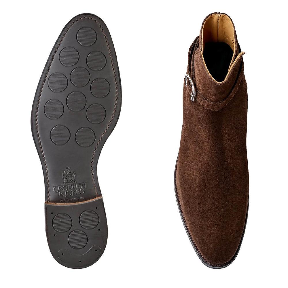 Crockett & Jones Cottesmore Dark Brown Suede