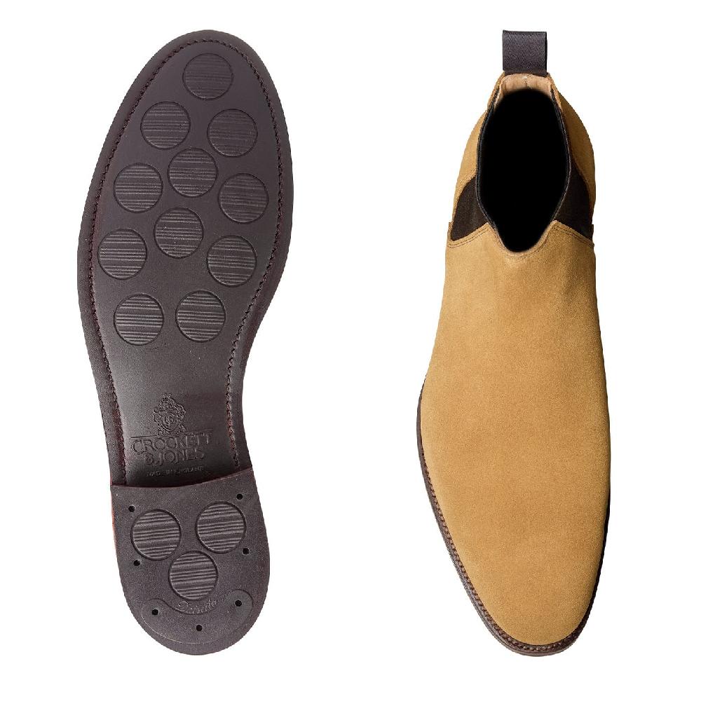 Crockett & Jones Cranton Camel Suede