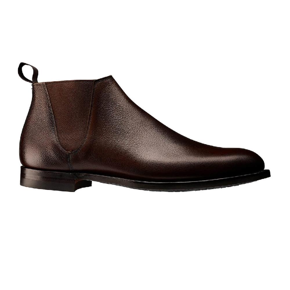 Crockett & Jones Cranton Dark Brown Pebble Grain