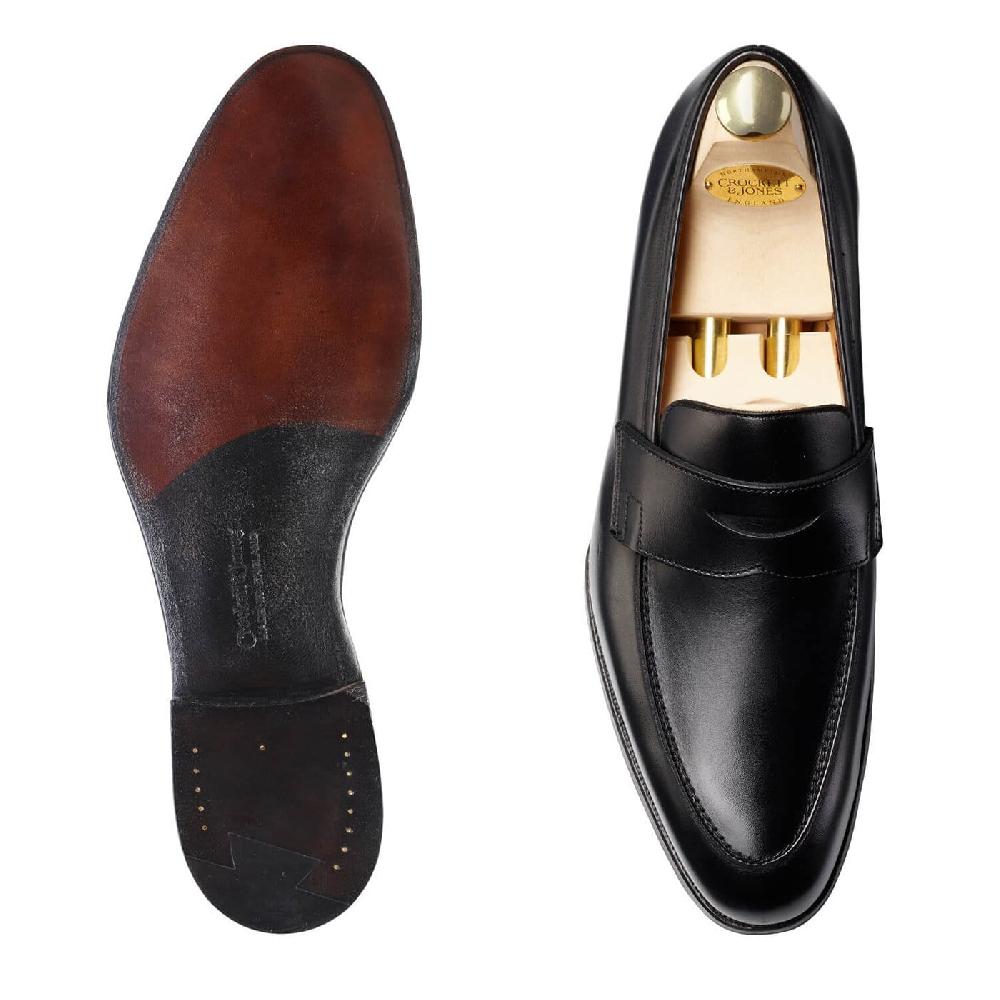 Crockett & Jones Crawford Black Calf