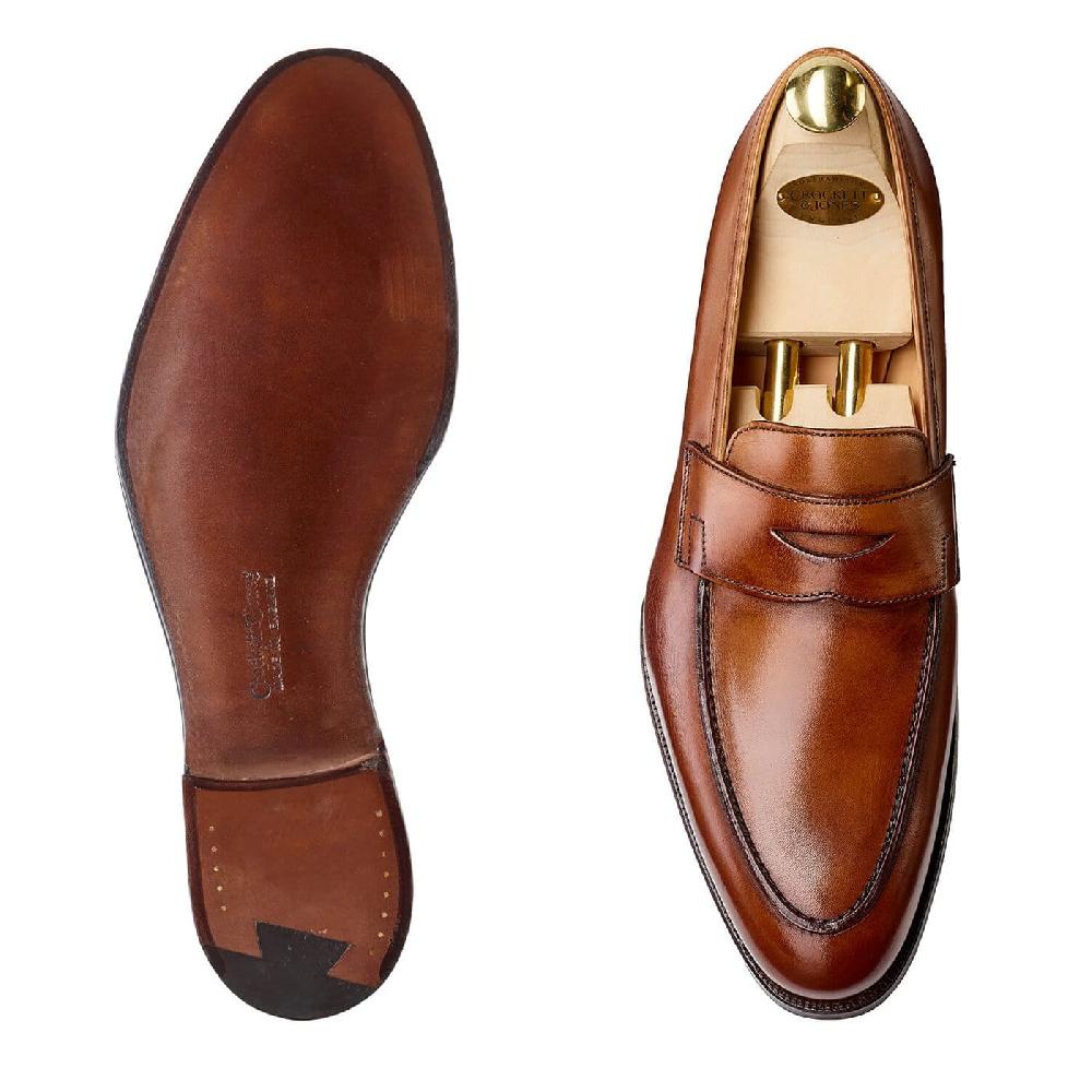 Crockett & Jones Crawford Tan Antique Calf